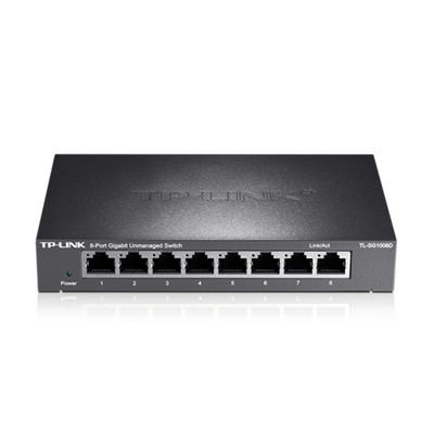 TP-Link TL-SG1008D 高性能8口全千兆交換機助力網絡監控與工程